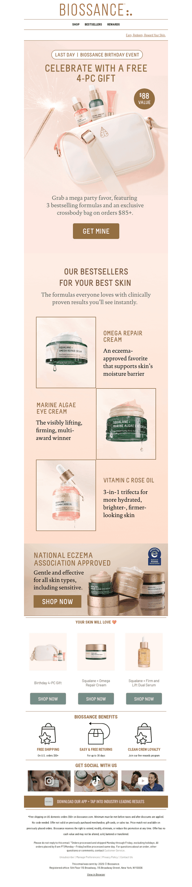 Ends tonight! FREE gift ($88 value) ✨