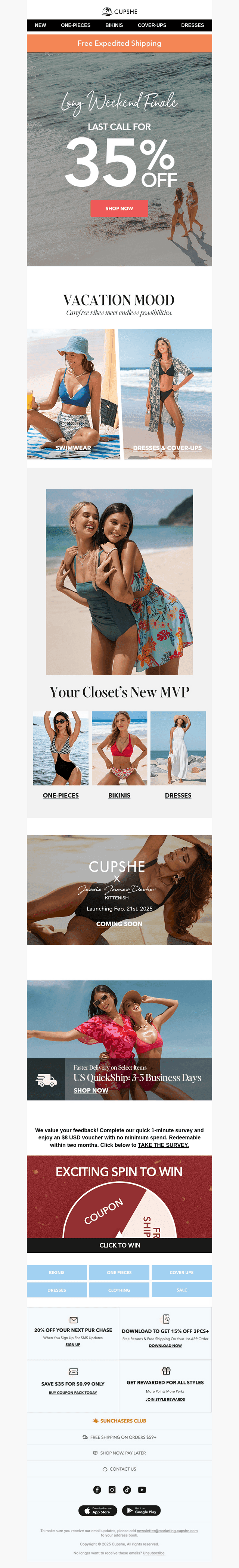 Commander-in-Chic: Shop with 35% Off!