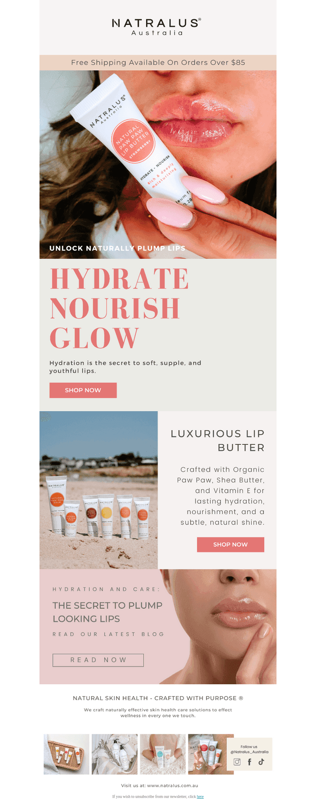 HYDRATE, NOURISH, GLOW 👄