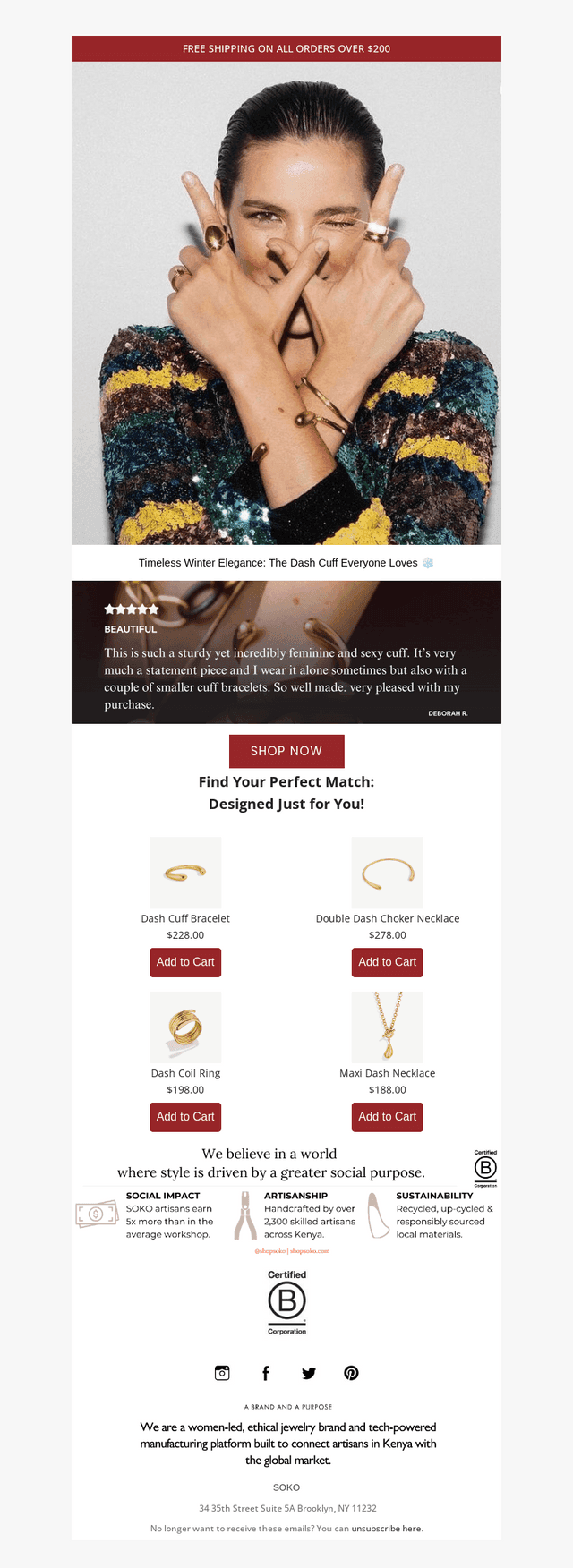 SOKO email from Tue, Feb 18, 2025