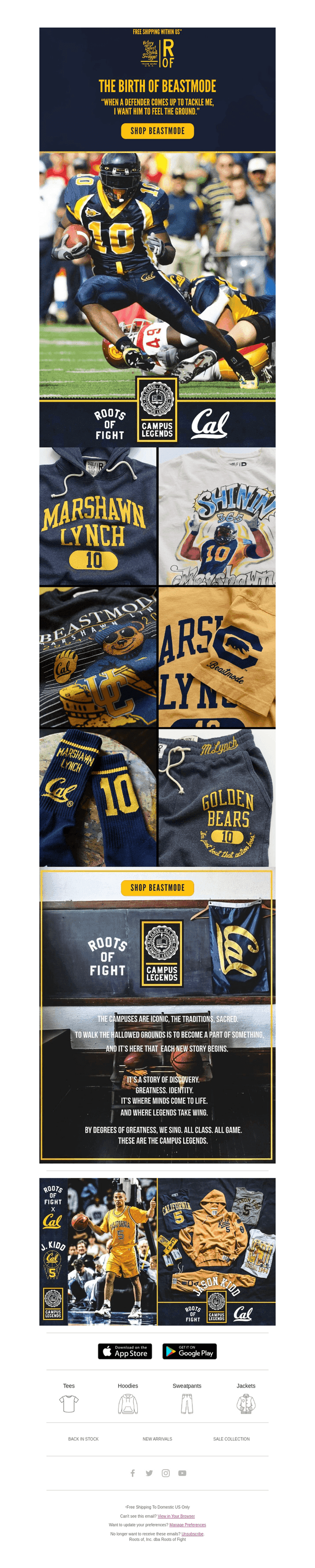 A Closer Look  |  Marshawn Lynch x Cal