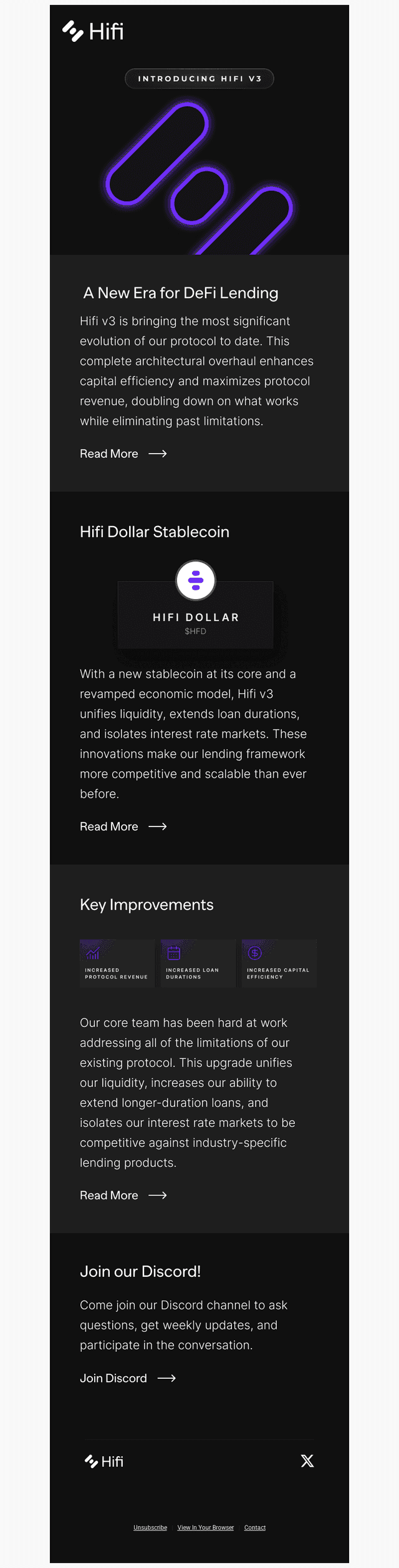 Hifi Finance email from Tue, Feb 18, 2025