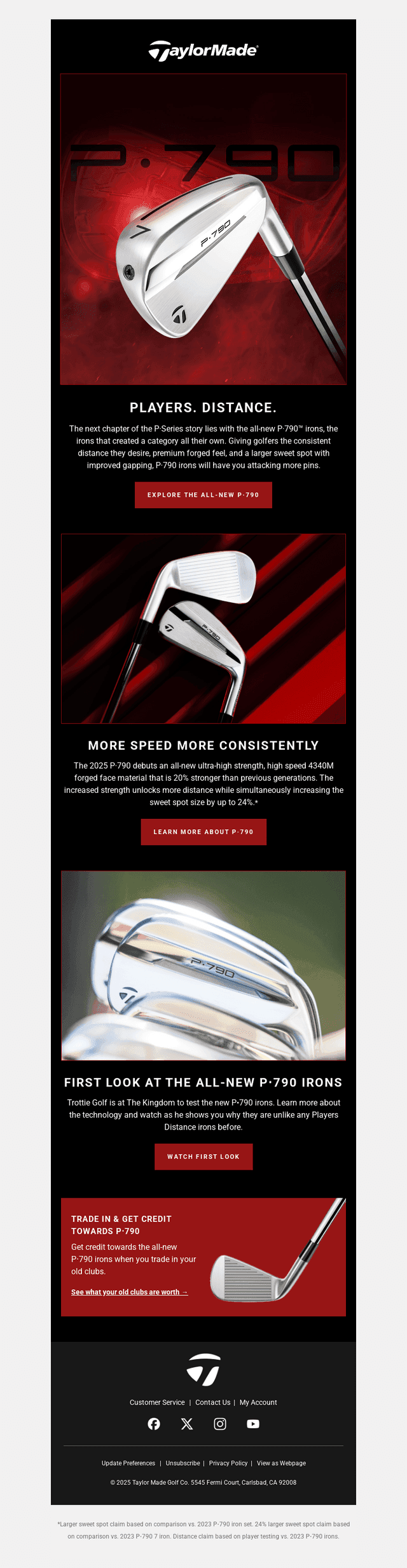Introducing the All-New P·790 Irons