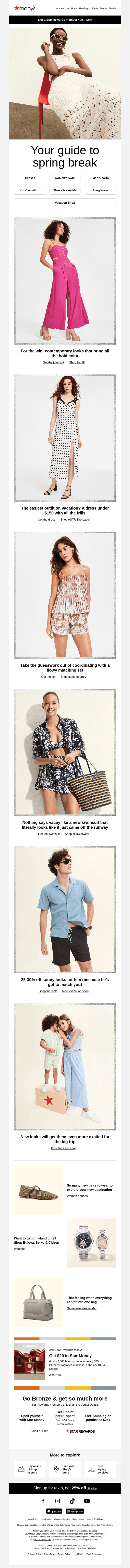 Jet-set into spring in breezy dresses, sets & more