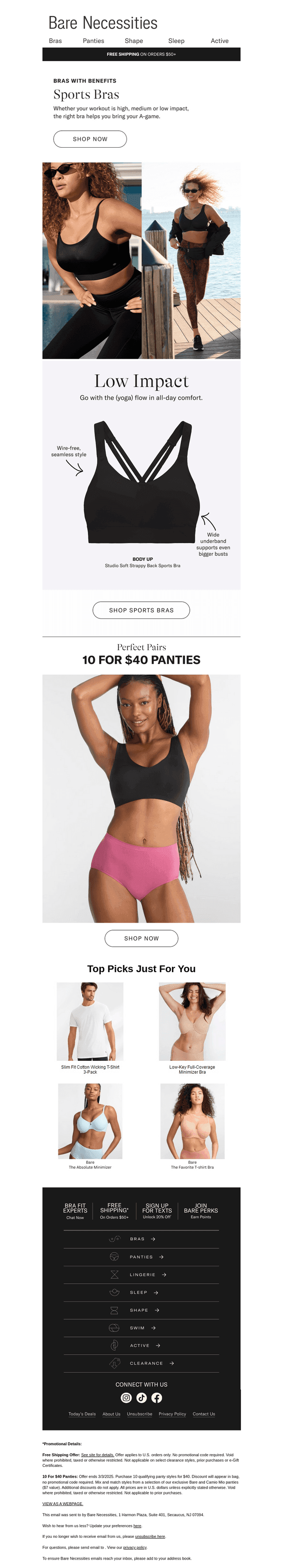 You're Empowered: Sport Bras For Every Activity