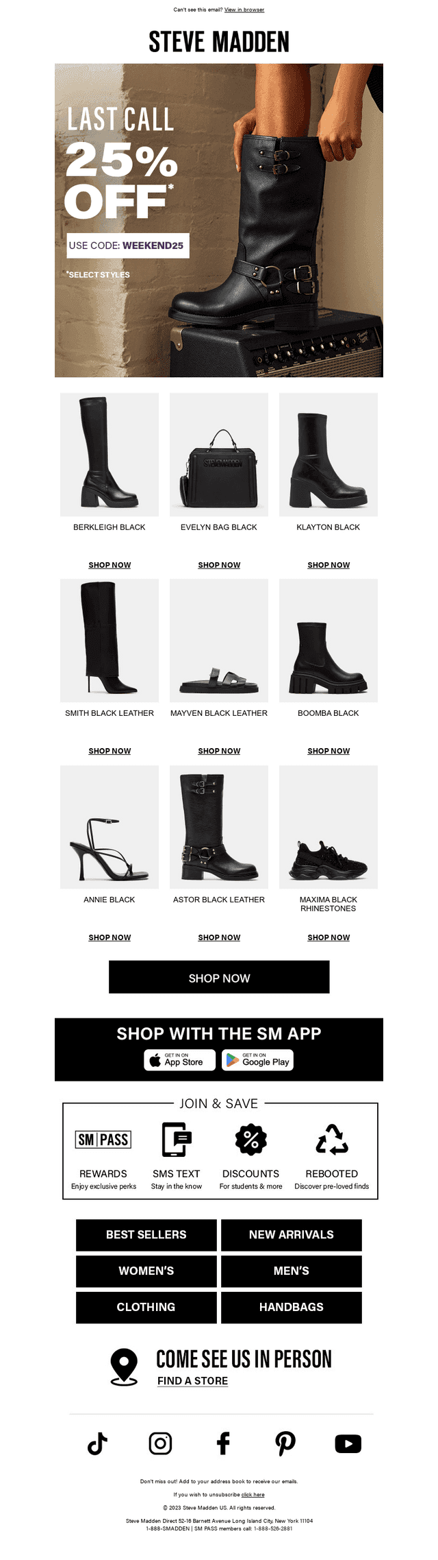 Last Call For 25% Off