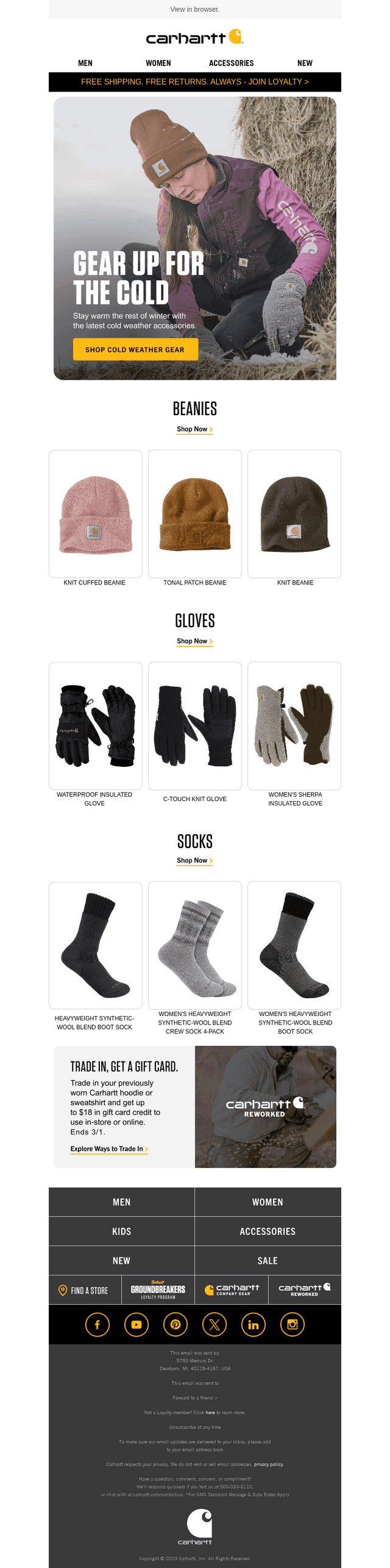 Accessories to keep you warm