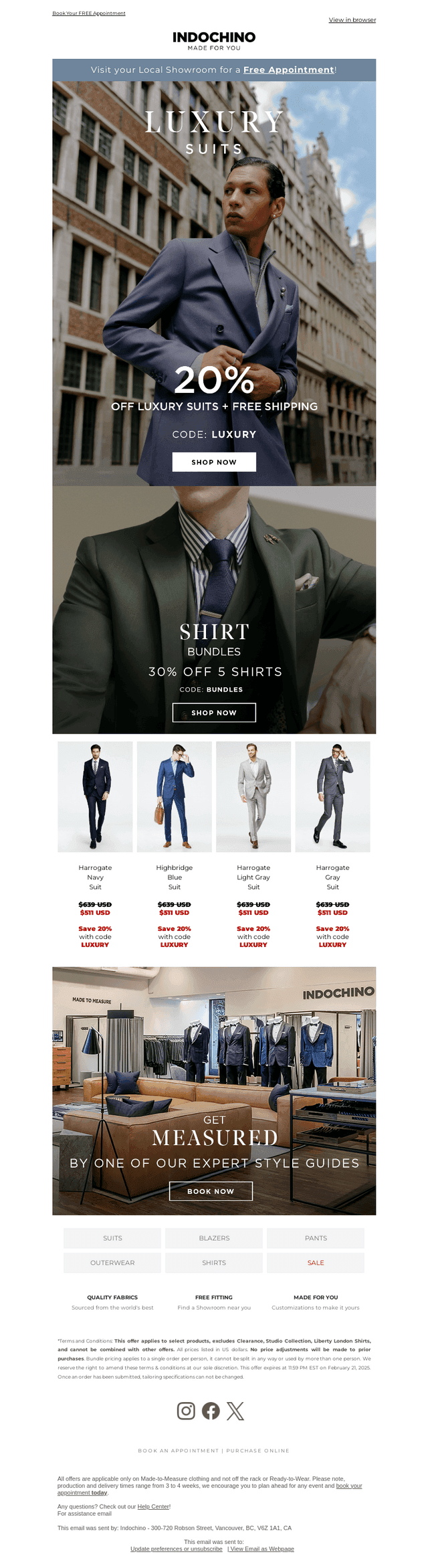Luxury Tailored For You