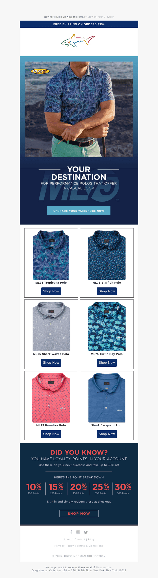 New Tropical-Themed Polos
