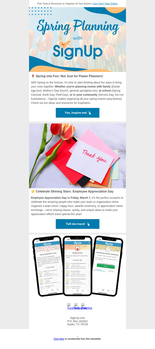 🌬️ Make Spring Events Planning a Breeze – Here's How