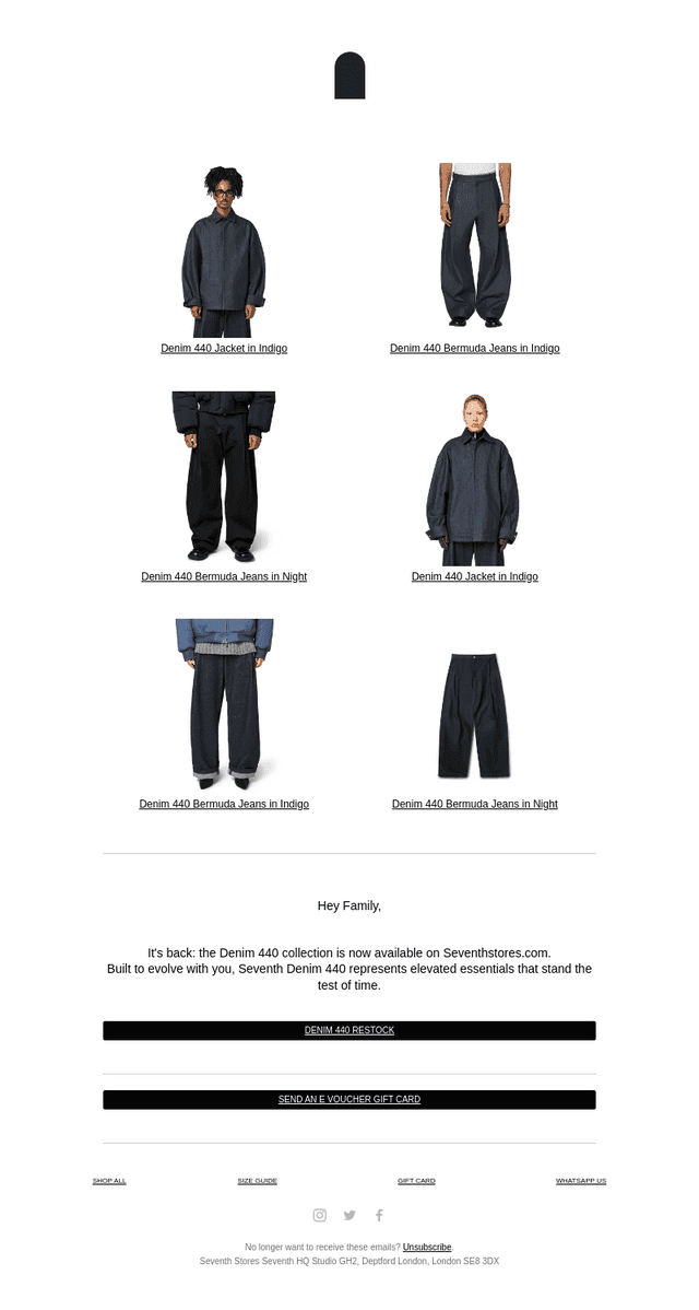 The Denim 440 Restock Is Here