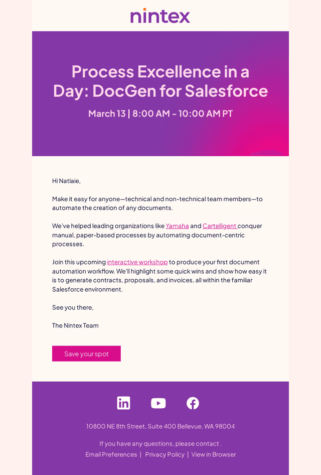 WORKSHOP: Get hands on experience with DocGen for Salesforce