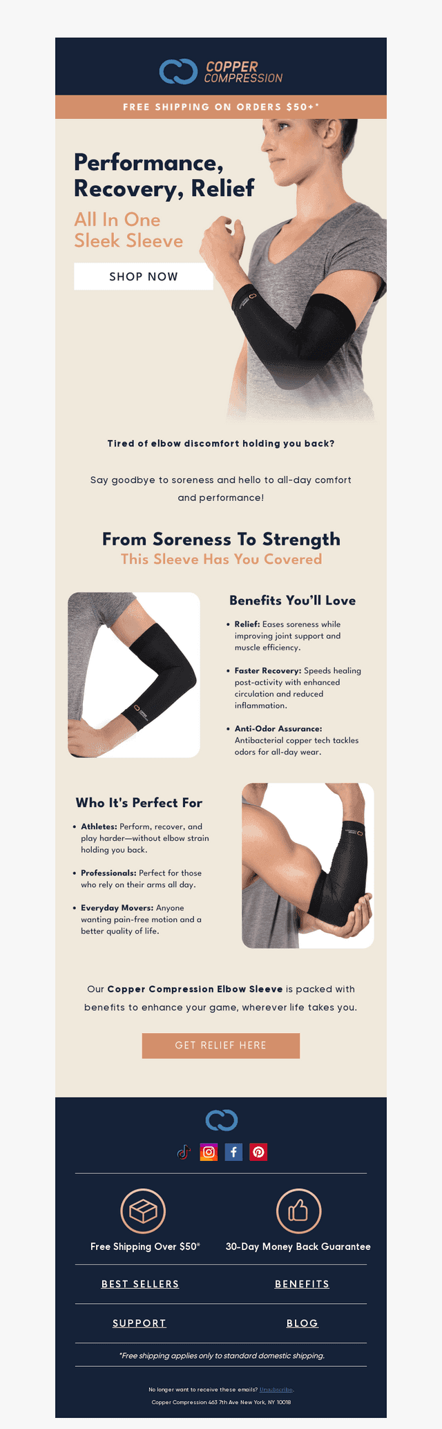 🚫 Stop elbow aches - effectively!