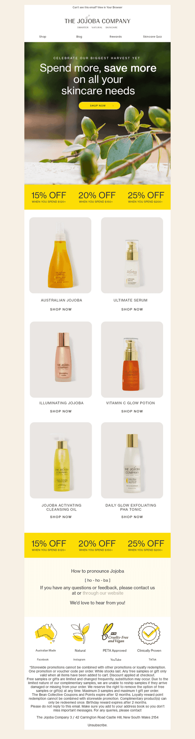 Spend More, Save More 💛