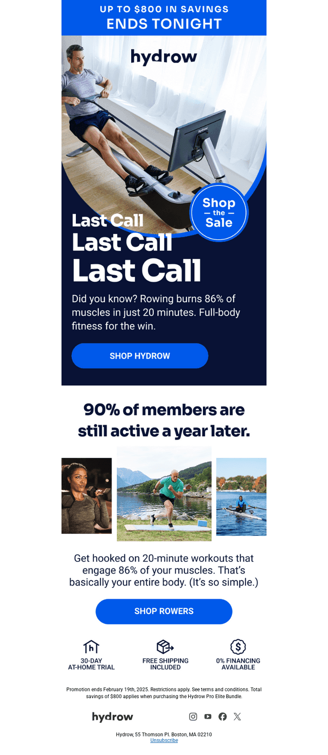 HOURS LEFT: Up to $800 in savings