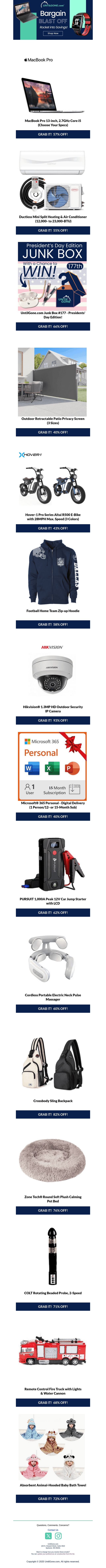Only for You: These Deals Are Taking Off!