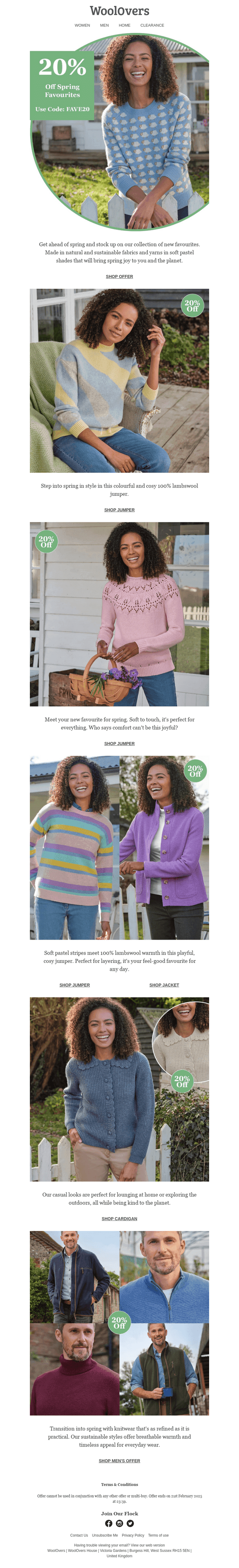 20% Off Spring Favourites | 48 HOURS ONLY