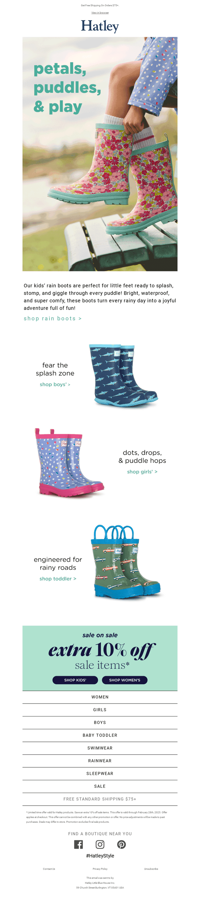 ⛈️ Little Boots for Big Puddles