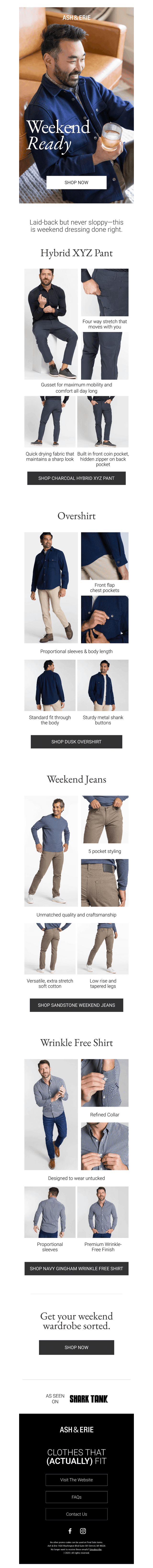 What’s Your Weekend Plan? These Styles Work for Anything