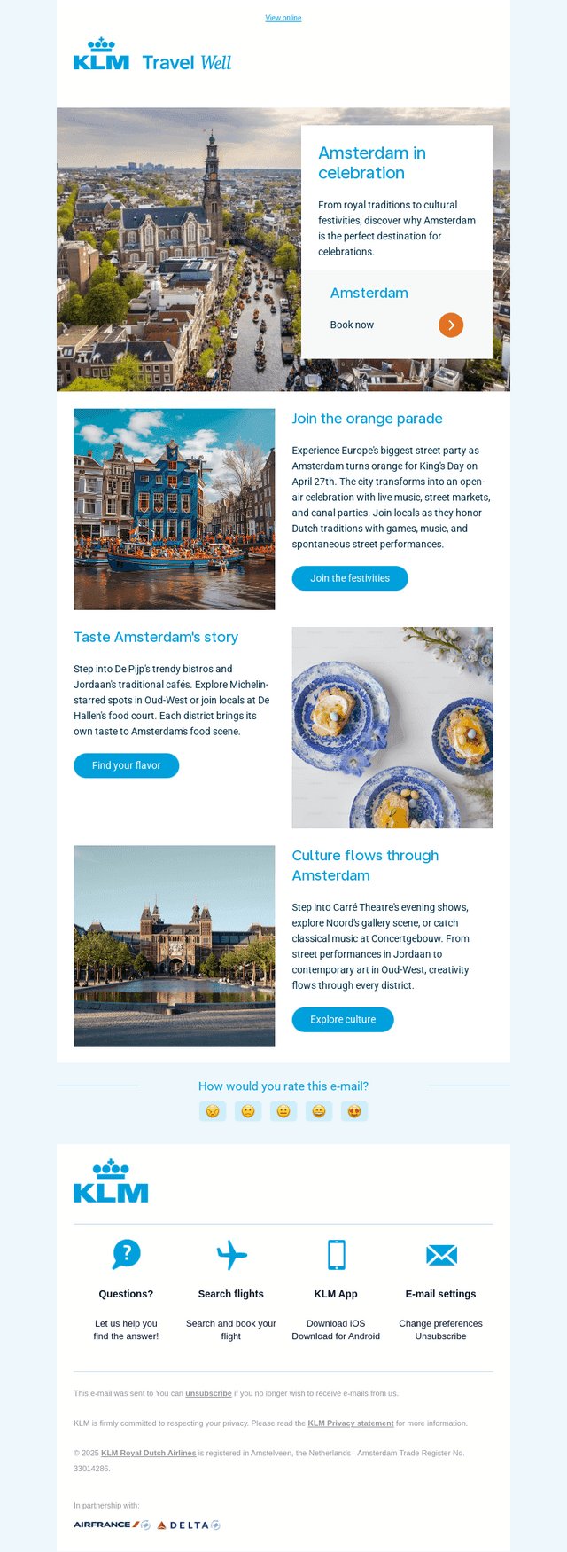 , Amsterdam has a royal invitation 👑