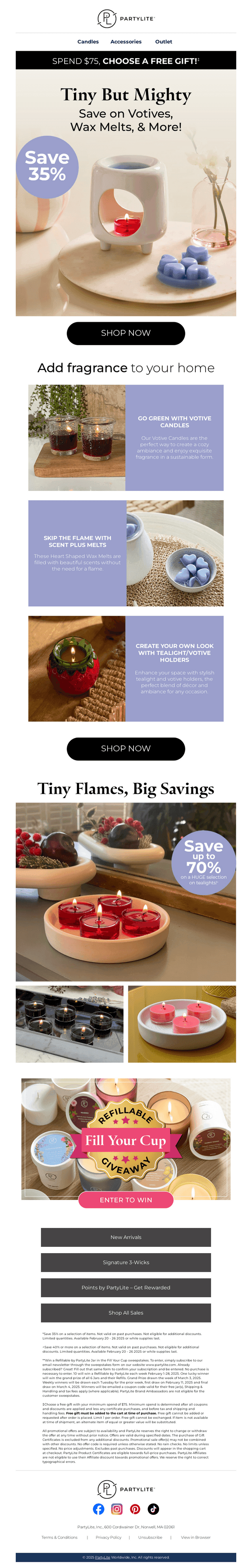 Votives, Melts, & Tealights, Oh My!