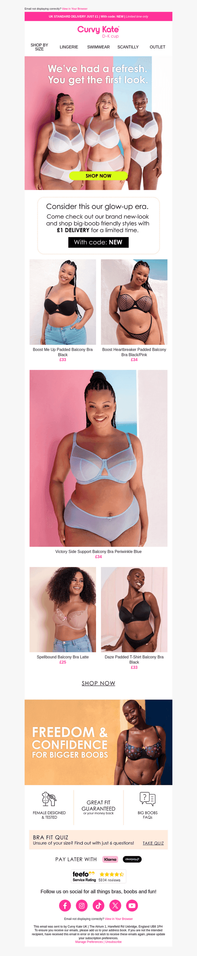 We’ve had a refresh. You get the first look.