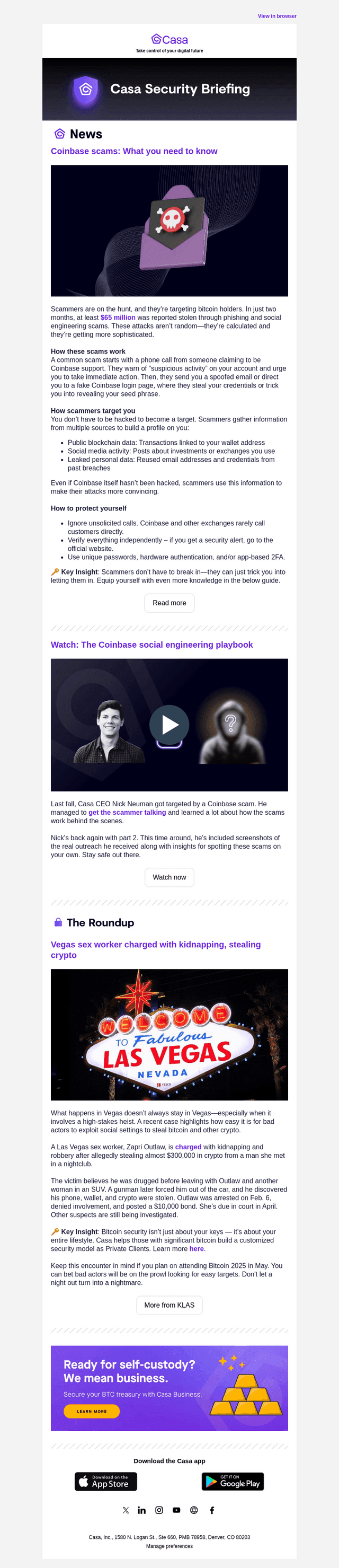 👀 The lowdown on Coinbase scams