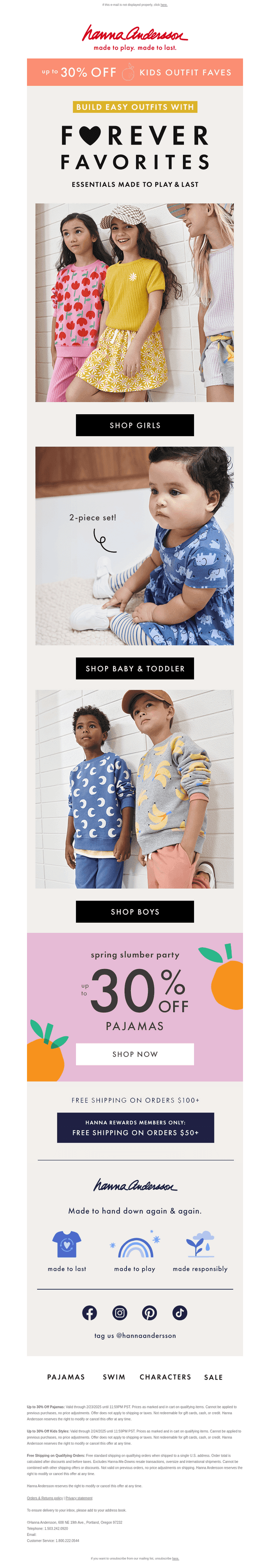 Up To 30% Off Spring Outfit Essentials