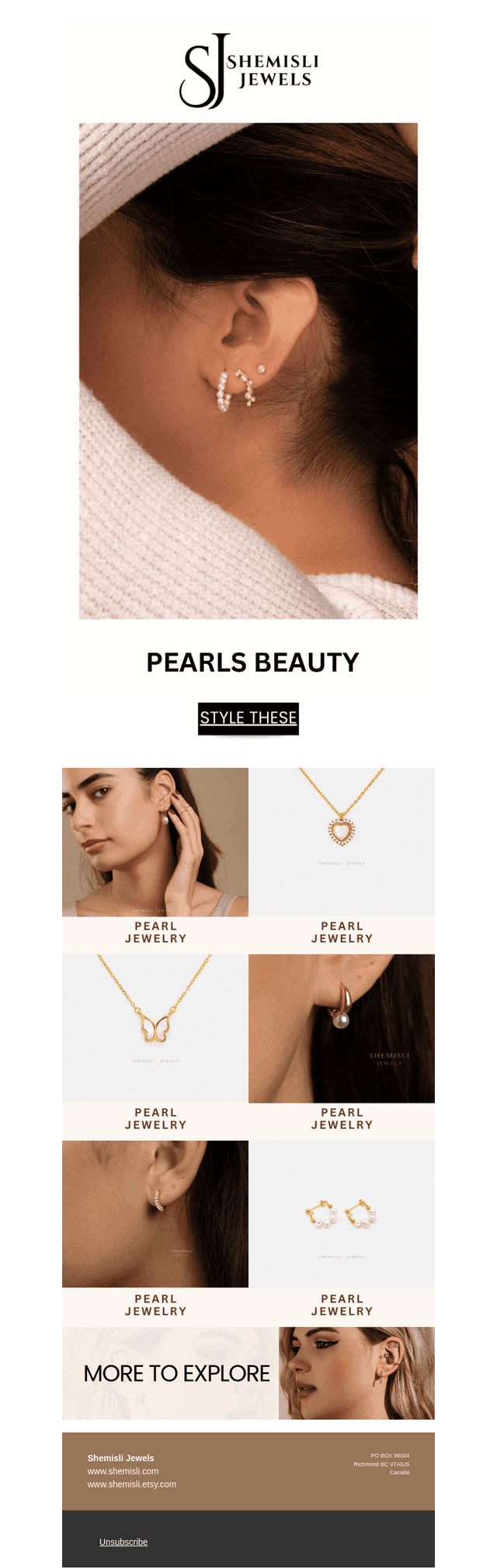 New Pearl Collection- Get 25% OFF