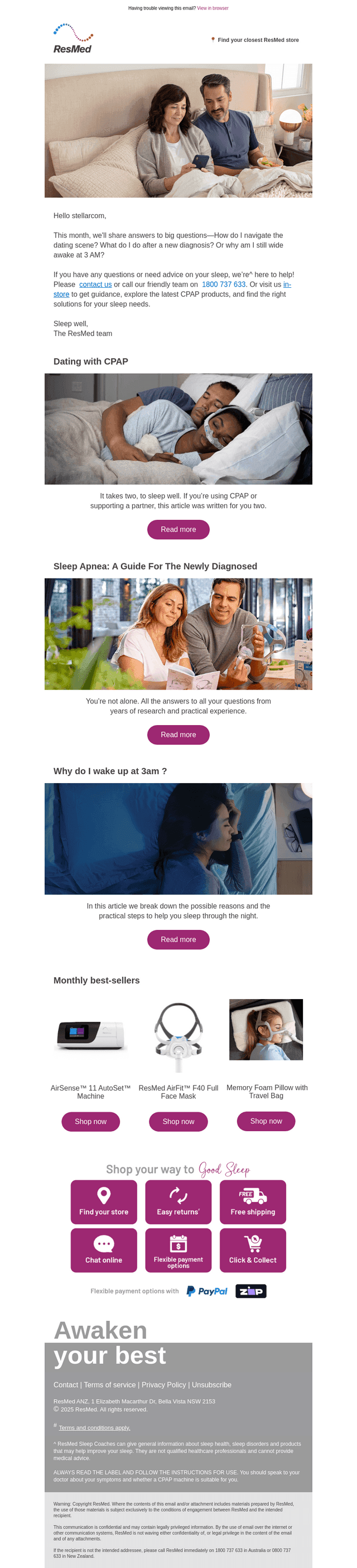 Sleep Better Tonight: February updates