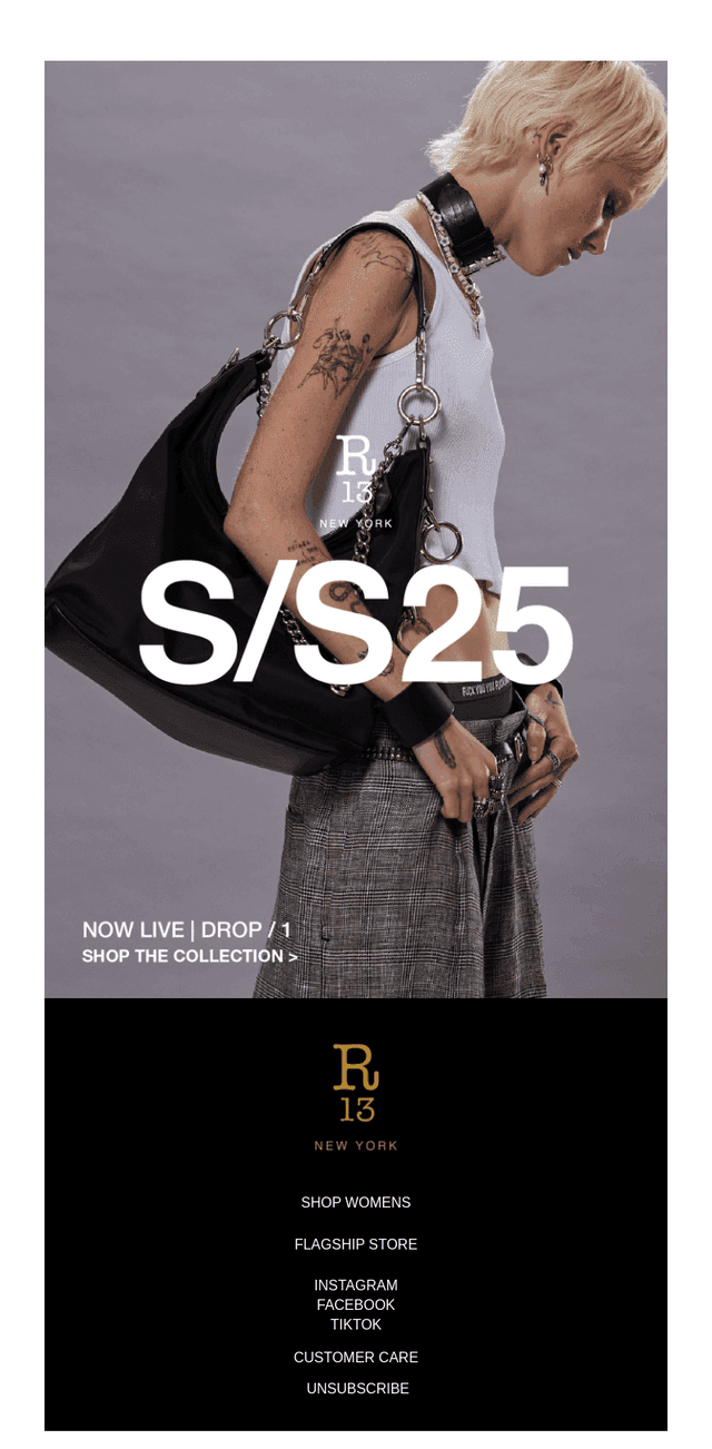 R13 PRESENTS: SS25 DROP 1
