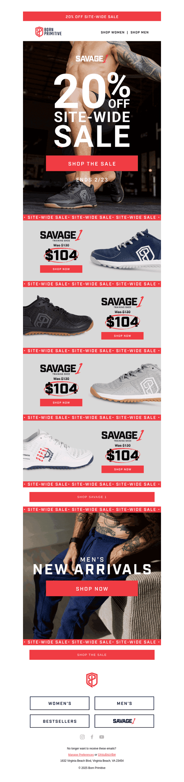 20% Off The Only Training Shoe You’ll Need