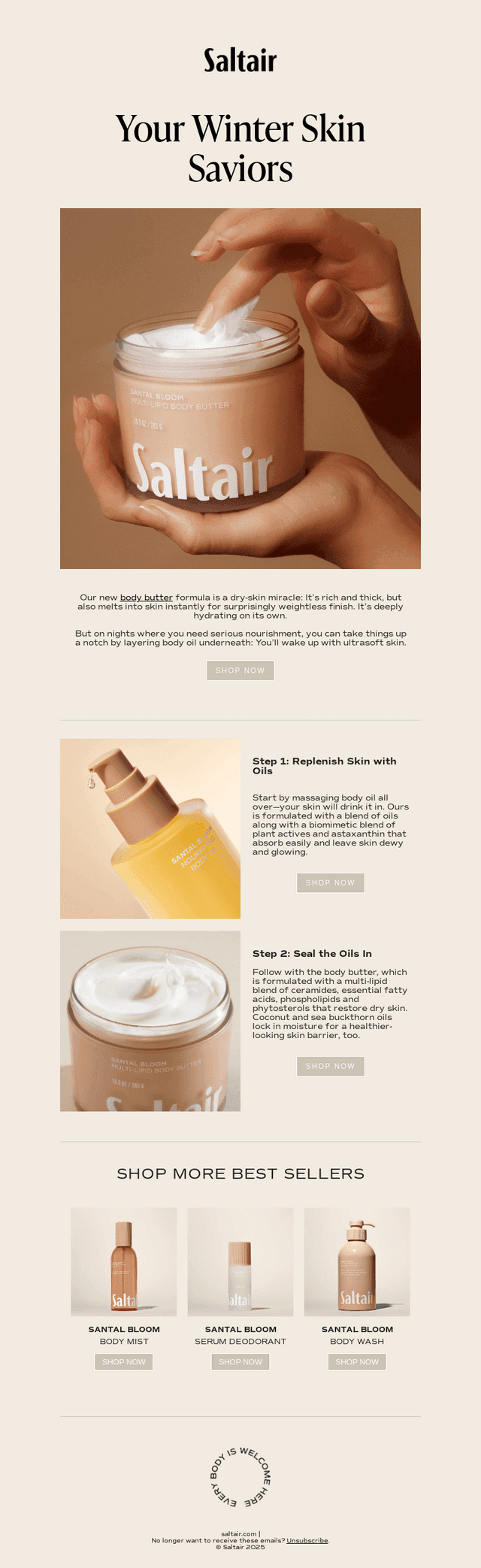 The Ultimate Bodycare Routine