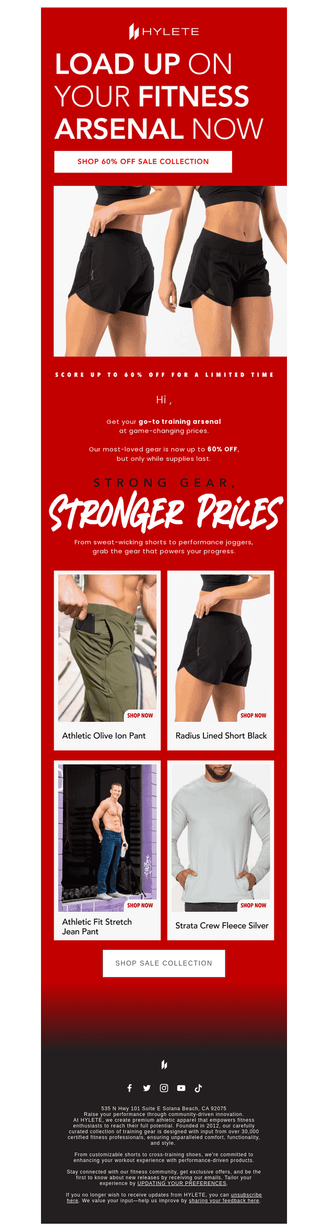 VIP Prices on Elite Gear
