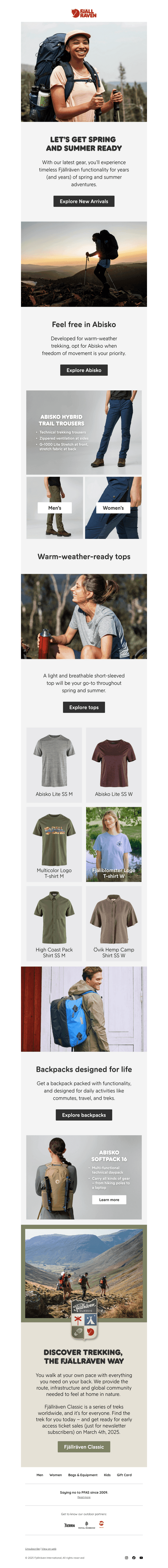 Spring and summer arrivals are here
