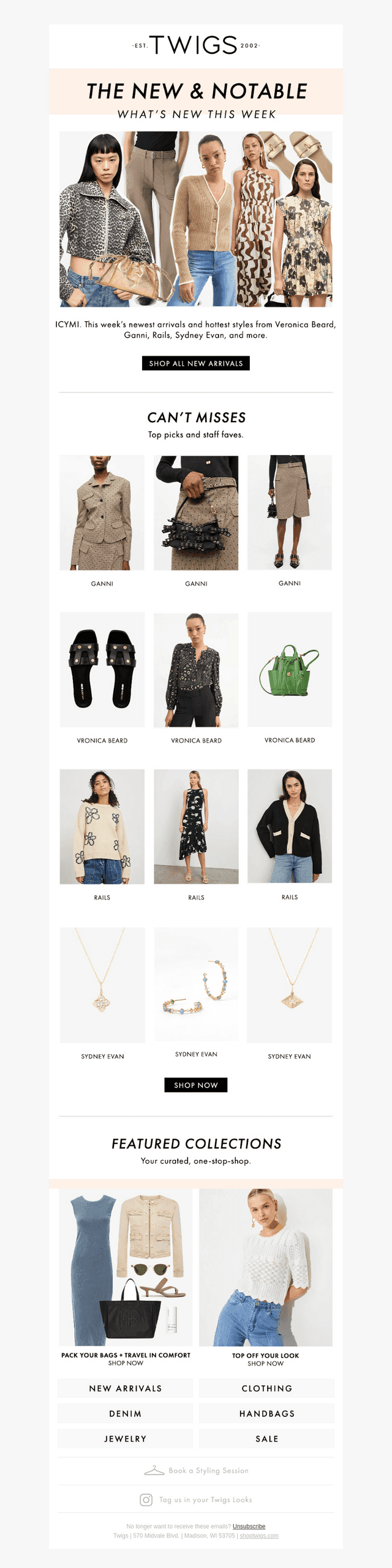 Get into head-to-toe NEW