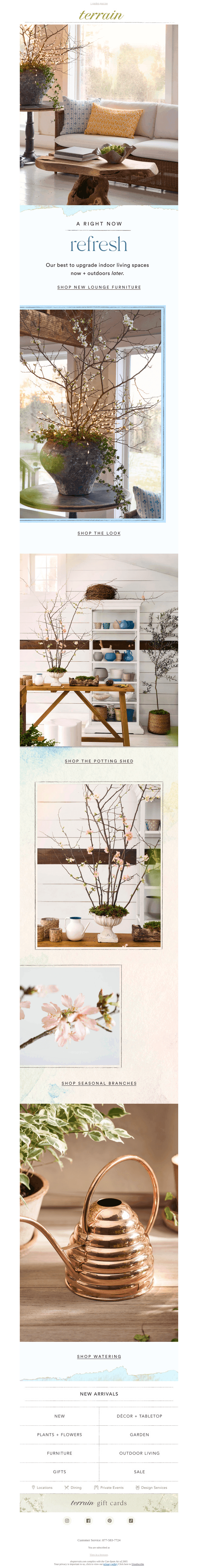 NEW sofas for indoors + out