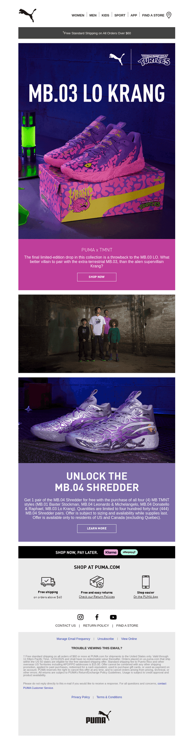 The Final PUMA x TMNT Drop Is Here