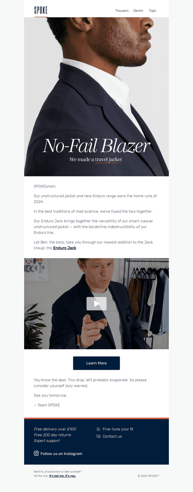 No-Fail Blazer