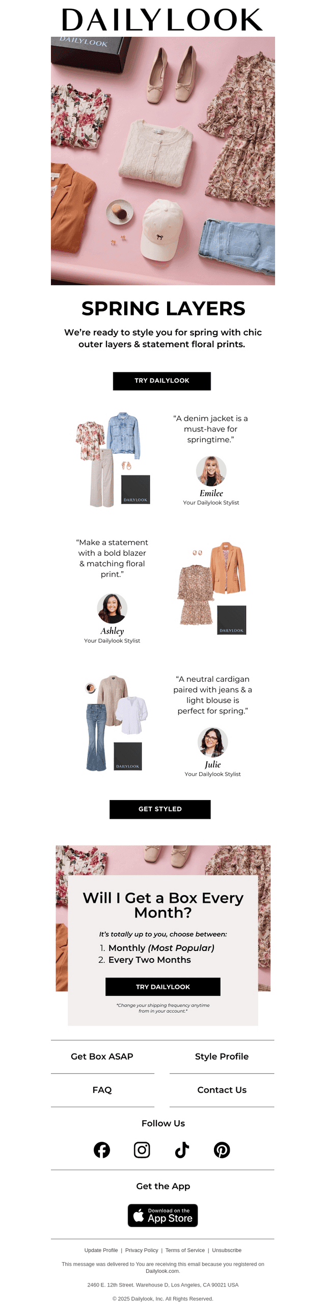 Layer Up For Spring!