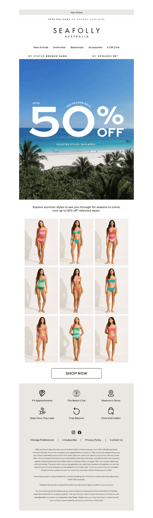 Up to 50% Off*