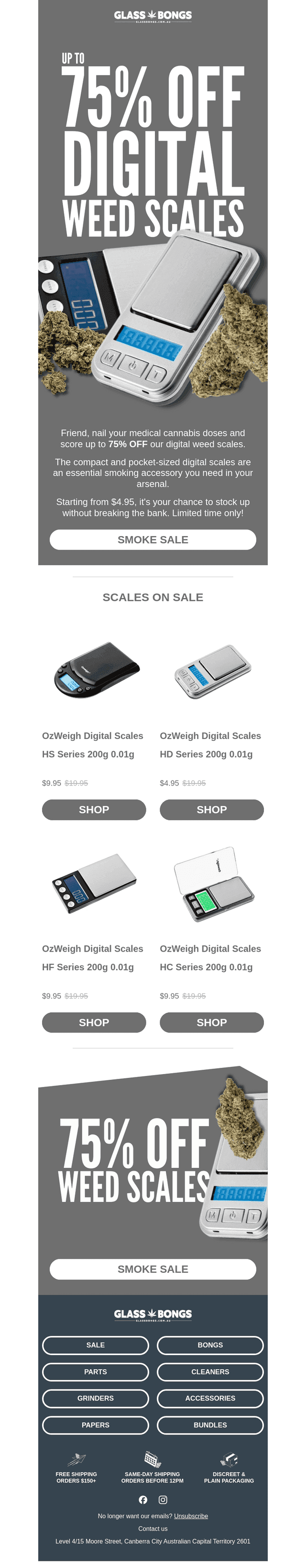 Save 75% Off Digital Scales🎚️