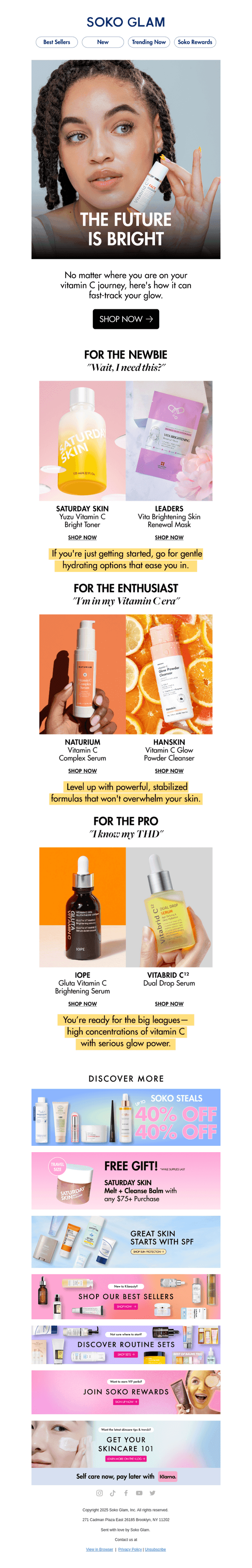 Swipe Bright 🔆 with Vitamin C