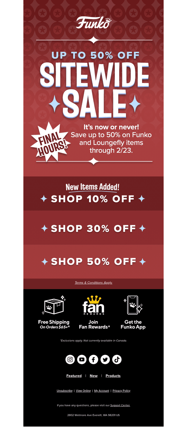 🚨 LAST CHANCE for Discounts! New Items Added!