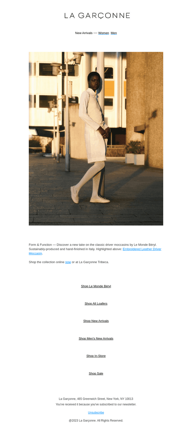Form & Function — New Driver Moccasins by Le Monde Béryl