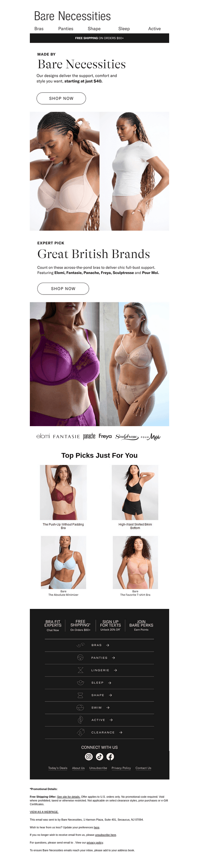 $40 Bras: Trendy Comfort Meets Exceptional Support!