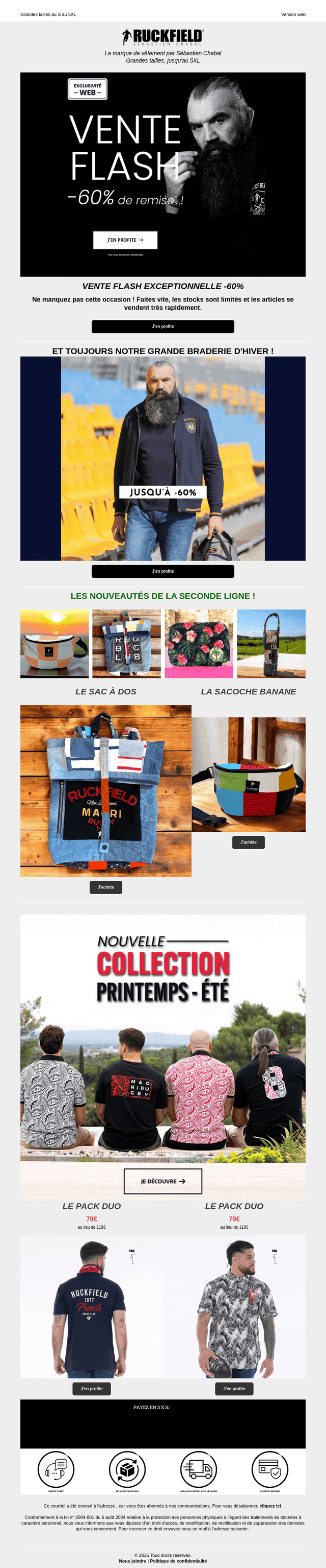 Ventes Flash : -60% sur une sélection ! ⚡