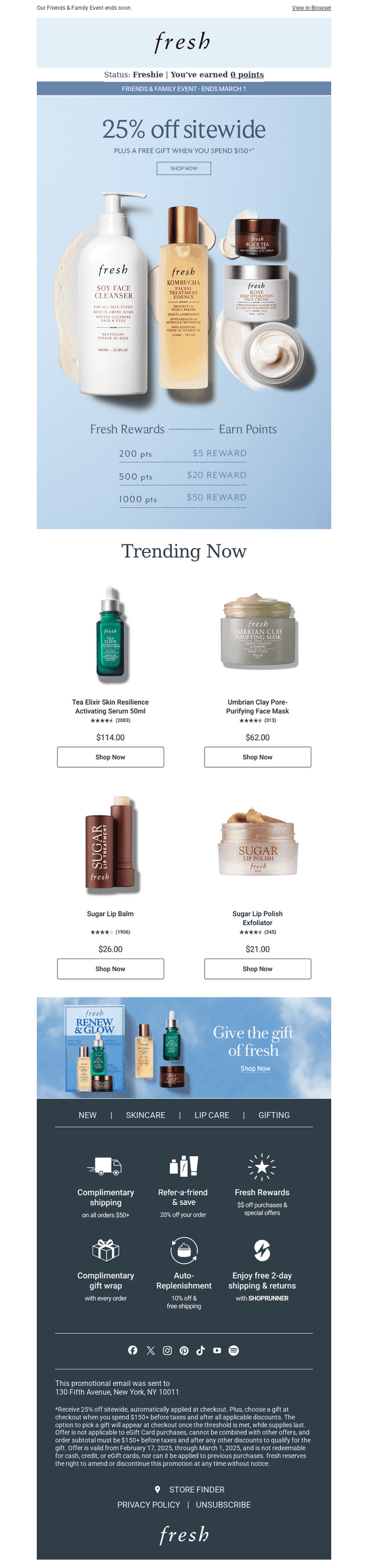 Don't miss out on 25% off