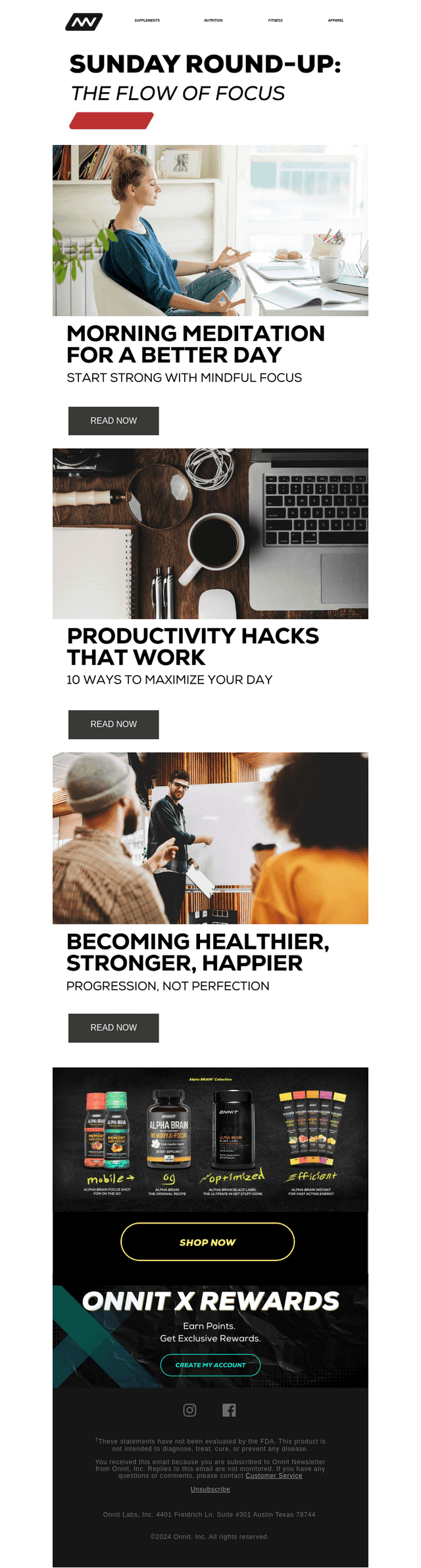 Sunday Round-Up: The Flow Of Focus