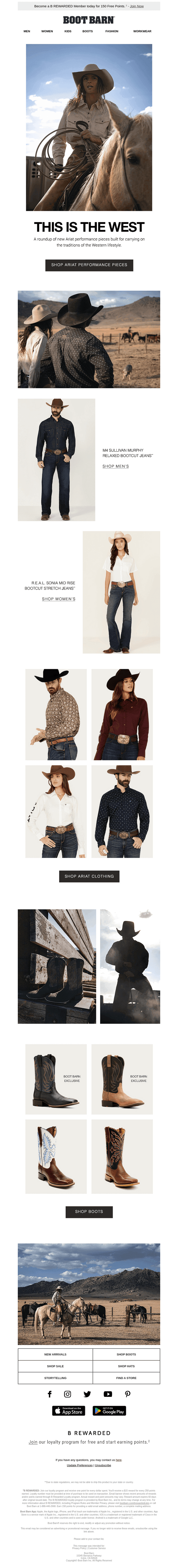 Ariat Performance Pieces